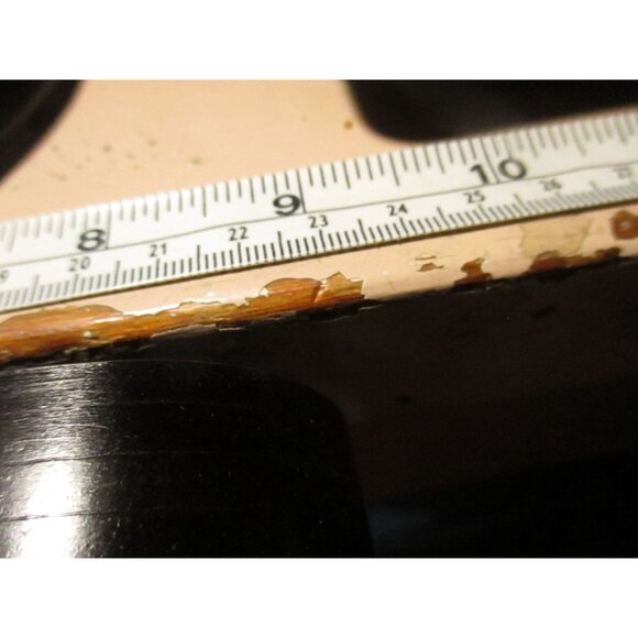 sz 5 Vintage Womens Italian White Leather Strappy Sandals With Buckle & Low Heel - Picture 12 of 13